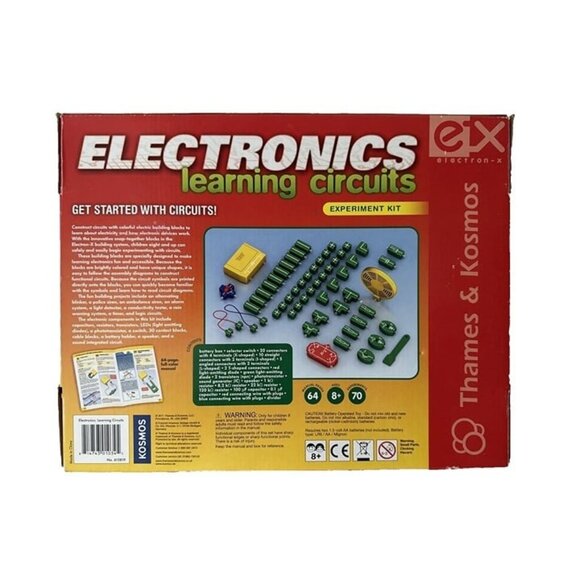 Electronics Learning Circuits Experiment Kit - Thames & Kosmos - 100% COMPLETE - Picture 2 of 5